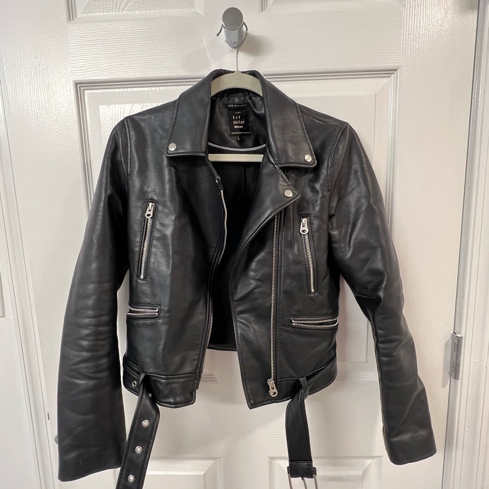 Short Leather Jacket